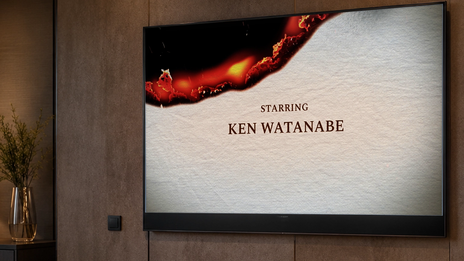 Branding for a TV drama for global broadcast distribution